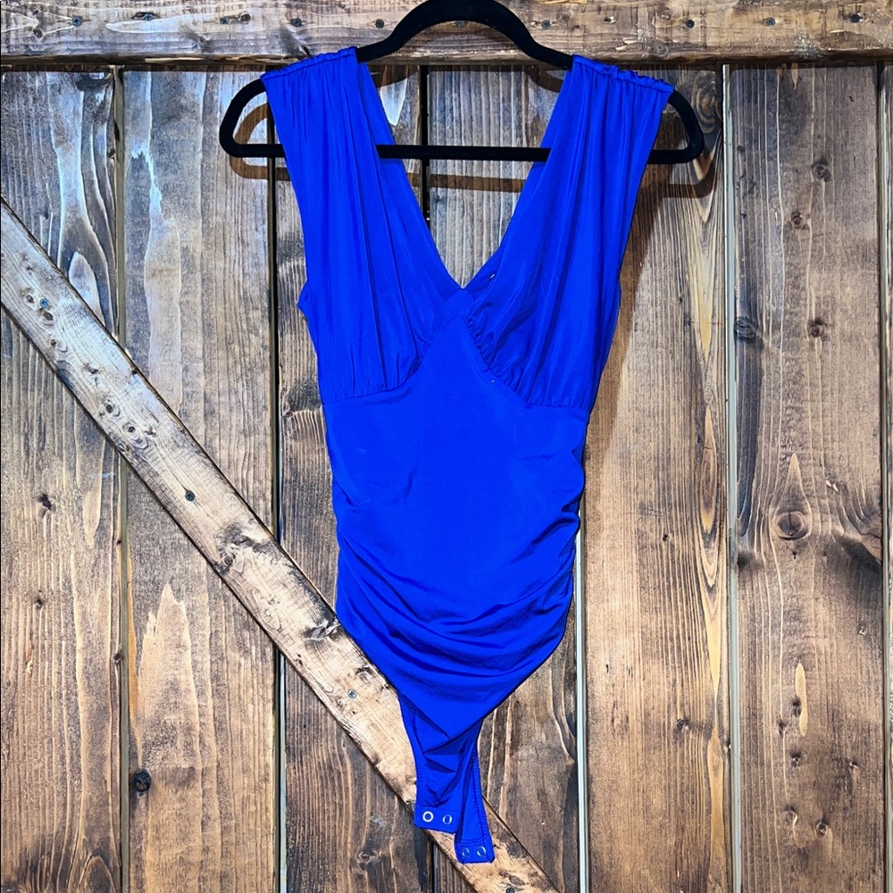 Express Royal Blue Kids Bodysuit